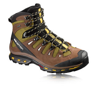 Salomon Quest 4D 2 Mens Brown Gore Tex Waterproof Walking Boots Shoes 12.5