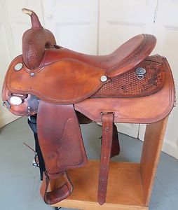 Circle Y Team Penning Saddle 16 inch seat