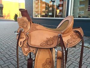 (In Stock) 17" Lady Wade Roping / Ranch / Trail / Roper / Buckaroo Saddle