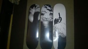 Robert Longo Supreme Skateboard Deck set - still sealed in plastic - mint