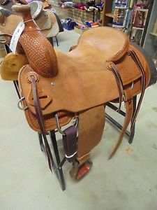 16" ROCKING T RANCH CUTTER WESTERN SADDLE 1 710