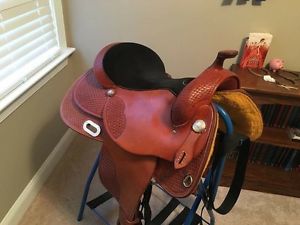 Ryan Simon Western Show Saddle
