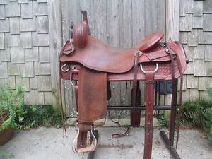 Calvin Allen Cutting Saddle