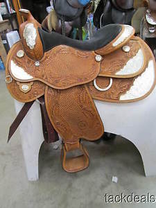 Circle Y High End Hand Made Silver Show Saddle Used 2X Cost $4200!!