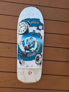 VINTAGE MADRID CLAUS GRABKE skateboard deck from 1986. Powell, Santa Cruz