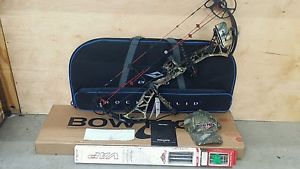 BOWTECH EXPERIENCE 50-60# CAMO RH NEW IN BOX 2016 HIGH END PACKAGE FALLAWAY