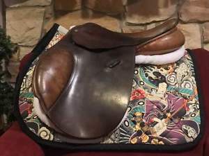 County Stabilizer Horse Saddle 16.5M, 1997