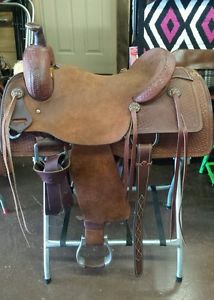 16" American Made Cutting Ranch Western Saddle