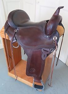 CIRCLE Y FLEX LITE  SADDLE FLAGSTAFF PARK AND TRAIL WESTERN ENDURANCE 16 IN