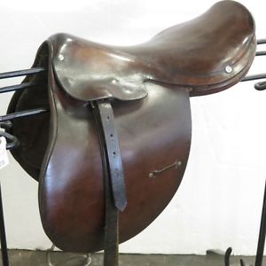 G. Maurice Grevets Raoul-DuVal, Saumur 17" Polo Saddle