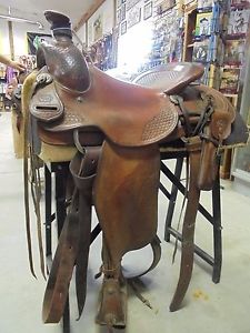 15" GORDON DUGHMAN BY COLORADO RANCH SADDLE 3 967