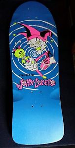 1985 Madrid John Lucero Jester vintage skateboard deck Schmitt Stix Black Label
