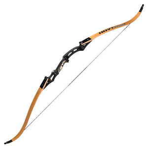 Hoyt Dorado Recurve 60 40# Left Hand Riser Maple Limbs - 598424