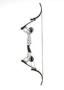 New Oneida Eagle Osprey RH White Dead fin Camo Short LF 25.5-27.5 Draw 30-50lbs