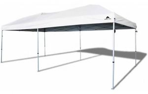 Ozark Trail 20x10 Straight Leg Instant Canopy (200 Sq. Ft Coverage)