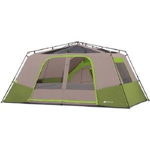 Ozark Trail 14x14 Outdoor Camp Dome Instant Cabin Tent w Private Room Sleeps 11