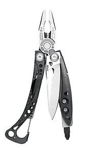 Leatherman Multitool Skeletool Kombiklinge 420HC Bithalter Drahtschneider Zange