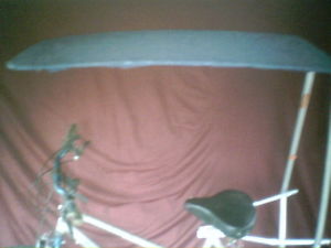 DeVone "CYCLE" Canopy (AKA:  "Bike-Top"- USA &  Foreign Copyrights and Patents)