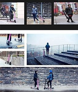 Worl Lightest Electric Carbon Fiber Scooter 14LBS Foldable Electric Kick Scooter