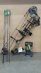 Martin Inferno 33 compound bow RH 60# Kryptek camo PACKAGE SET UP BOW