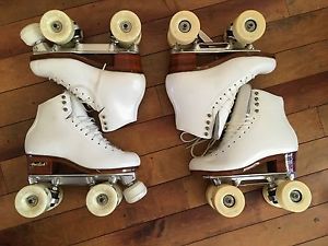 Harlick Women's Professional Competition Skate Boots (Roller or Ice) Sz 5.5A