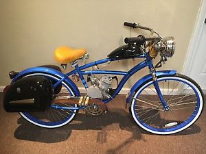 SBM BICYCLE MOTOR KIT 66/80cc COMPLETE DIY MOTORIZED BICYCLE KIT WITH 26in Bike