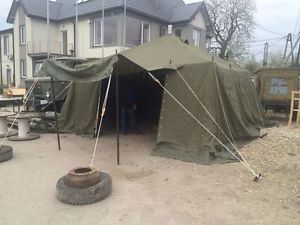 Military tent from Italian Army with the heater.