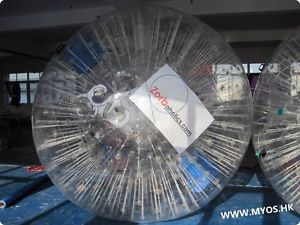 NEW 3*2M Inflatable Zorb ball Zorbing Human Hamster ball Hydro Zorb Blowers X1