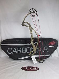 PSE Carbon Air Compound Bow Right Hand Camo 54-70lbs. w/ Case 24.5 - 30.5 in.