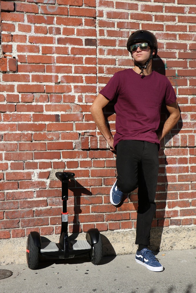 Two wheel self balancing vehicle Ninebot Mini Pro 320WH Black color with CE FCC