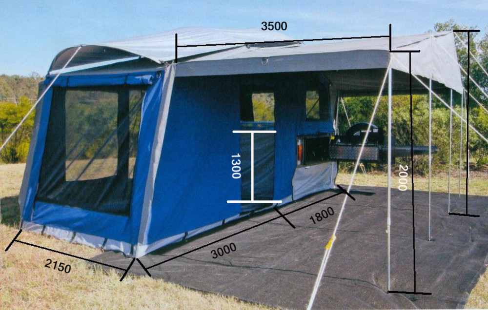 Fashionable Winter Car Tent