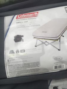 3 Coleman Twin Size Air bed Cots