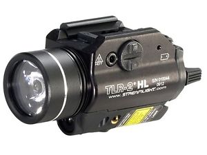 Streamlight 69261 TLR-2 HL High Lumen Rail-Mounted Tactical Light with Red Laser