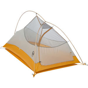 Big Agnes Fly Creek UL1 Tent: 1-Person 3-Season Ash/Gold One Size