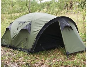 Snugpak The Cave 4-person Tent All Season Shelter 2 Doors w/Emergency Repair Kit