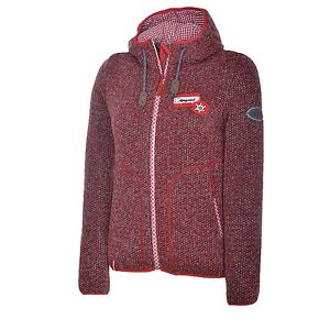 Almgwand Strub Damen Strickjacke Sommerjacke Freizeitjacke Rot
