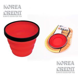 NEW Genuine Sea To Summit X-MUG 480ml (RED, 16.2fl oz) Folds Flat