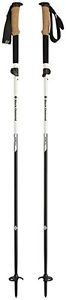 Black Diamond Alpine FLZ Z-Poles, Pearl Black, 120-140cm