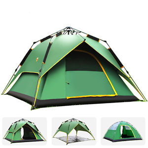 3~5 Person Large Outdoor Camping Tent Automatic Waterproof Hydraulic Pressure