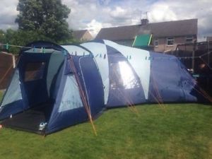 Vango Diablo 900  HUGE 9-12 Man/Berth/Person Tent 3 Rooms