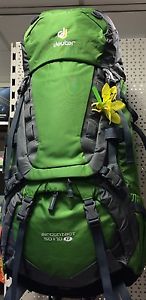 NEU: Deuter Aircontact 50 + 10 L - Trekkingrucksack Wanderrucksack Travel