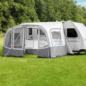 Reisevorzelt Arona Alu Wohnwagen-Teilvorzelt Camping 400 x 230 cm 9,2 m²