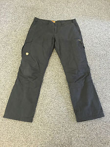 Fjäll Räven KARL HYDRATIC TROUSERS 56  dark grey G1000 G-1000 neuwertig