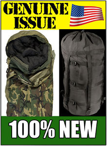 U.S. MILITARY 4PC Modular Sleep System SLEEPING BAG TENNIER GORETEX EXTREME COLD