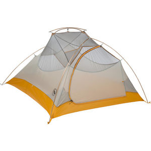 Big Agnes Fly Creek UL3 Tent: 3-Person 3-Season Ash/Gold One Size