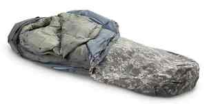 NEW USAF AIR FORCE ISSUED SLEEP SYSTEM MODULAR 4 PIEC ABU SLEEPING BAG COMPLETE