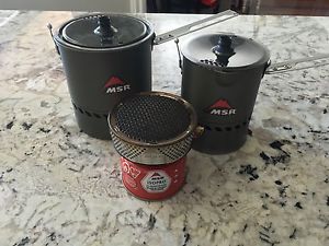 MSR Reactor Stove, 1.7L And 1L Pot Included, Very Lightly Used