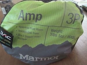Marmot Amp Tent 3P - 3 Season Ultralight New with tags