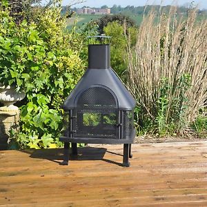 Kingfisher Garden Log Burner/BBQ Firepit