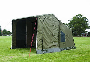 Oztent RV-4 with Fly sheet, Deluxe Side and front panels and mesh groundsheet